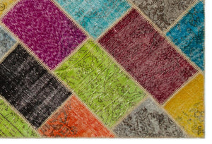 Apex Patchwork Unique Multi Naturel 22056 160 x 230 cm