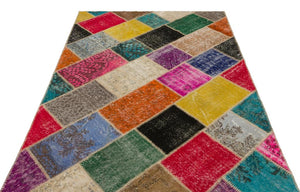 Apex Patchwork Unique Multi Naturel 22071 160 x 230 cm