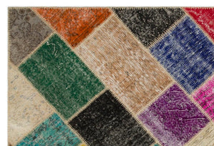 Apex Patchwork Unique Multi Naturel 22071 160 x 230 cm