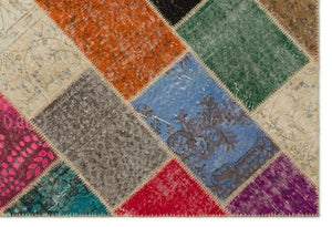 Apex Patchwork Unique Multi Naturel 22071 160 x 230 cm