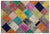 Apex Patchwork Unique Multi Naturel 22079 160 x 230 cm