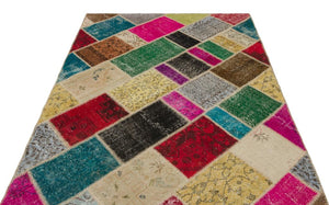 Apex Patchwork Unique Multi Naturel 22082 160 x 230 cm