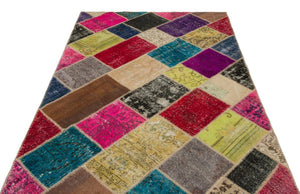 Apex Patchwork Unique Multi Naturel 22083 160 x 230 cm