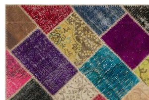 Apex Patchwork Unique Multi Naturel 22083 160 x 230 cm