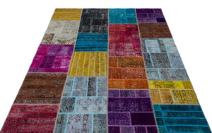 Apex Patchwork Unique Multi Naturel 24857 160 x 230 cm