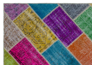 Apex Patchwork Unique Multi Naturel 24931 160 x 230 cm