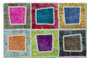 Apex Patchwork Unique Multi Naturel 25040 160 x 240 cm