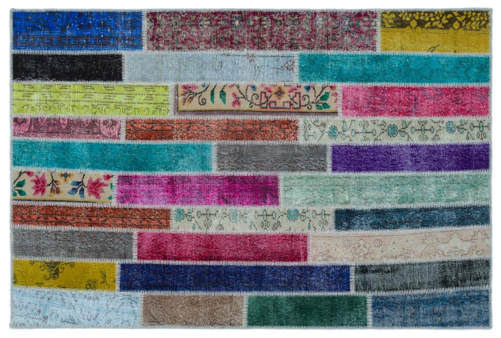 Apex Patchwork Unique Multi Naturel 25228 153 x 231 cm