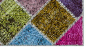 Apex Patchwork Unique Multi Naturel 25978 80 x 150 cm