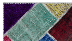 Apex Patchwork Unique Multi Naturel 25978 80 x 150 cm