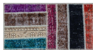 Apex Patchwork Unique Multi Naturel 26042 80 x 150 cm