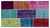 Apex Patchwork Unique Multi Naturel 26057 80 x 150 cm