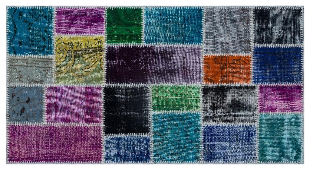 Apex Patchwork Unique Multi Naturel 26079 80 x 150 cm
