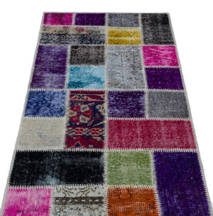 Apex Patchwork Unique Multi Naturel 26227 80 x 150 cm