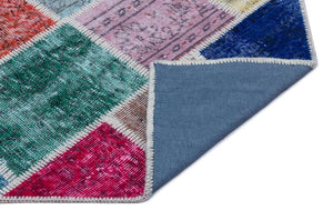 Apex Patchwork Unique Multi Naturel 26733 84 x 152 cm