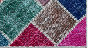 Apex Patchwork Unique Multi Naturel 26733 84 x 152 cm