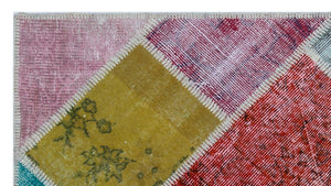 Apex Patchwork Unique Multi Naturel 26733 84 x 152 cm