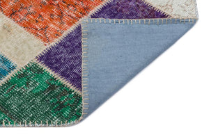 Apex Patchwork Unique Multi Naturel 31366 80 x 150 cm