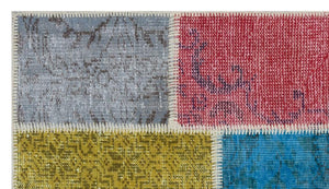 Apex Patchwork Unique Multi Naturel 31406 80 x 150 cm