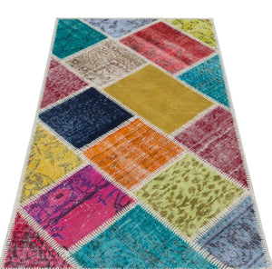 Apex Patchwork Unique Multi Naturel 31414 80 x 150 cm