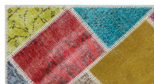 Apex Patchwork Unique Multi Naturel 31414 80 x 150 cm