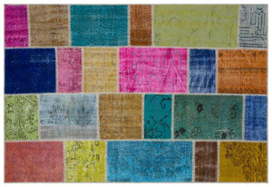 Apex Patchwork Unique Multi Naturel 33254 160 x 230 cm
