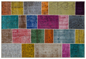 Apex Patchwork Unique Multi Naturel 33267 160 x 233 cm