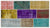 Apex Patchwork Unique Multi Naturel 33347 80 x 150 cm