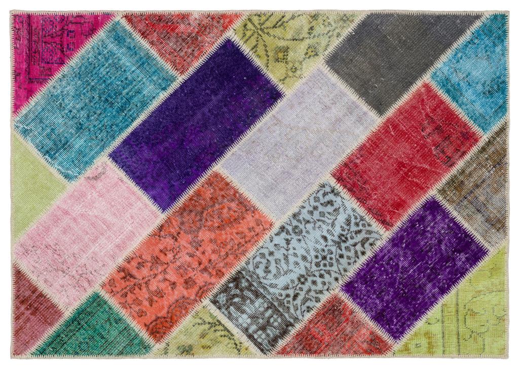 Apex Patchwork Unique Multi Naturel 34127 123 x 177 cm