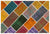 Apex Patchwork Unique Multi Naturel 35381 121 x 183 cm