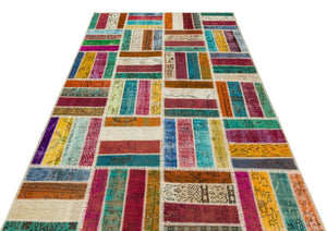 Apex Patchwork Unique Multi Naturel 35463 161 x 243 cm