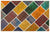 Apex Patchwork Unique Multi Naturel 35807 122 x 186 cm