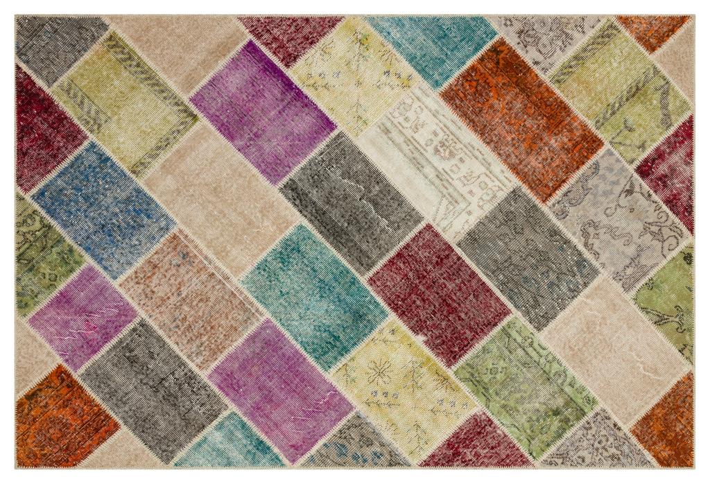 Apex Patchwork Unique Multi Naturel 36916 153 x 227 cm
