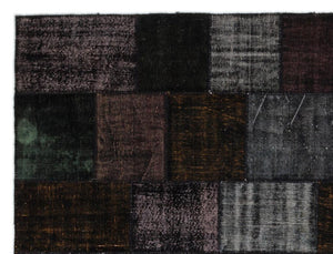 Apex patchwork unique black 20547 276 x 365 cm