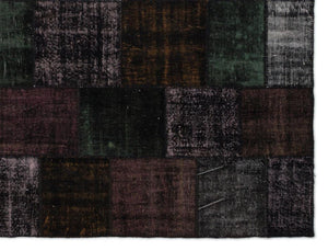 Apex patchwork unique black 20547 276 x 365 cm