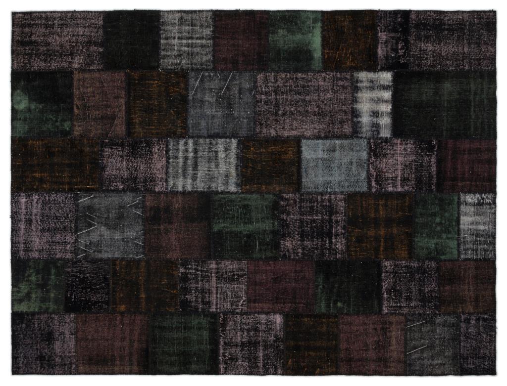 Apex patchwork unique black 20547 276 x 365 cm