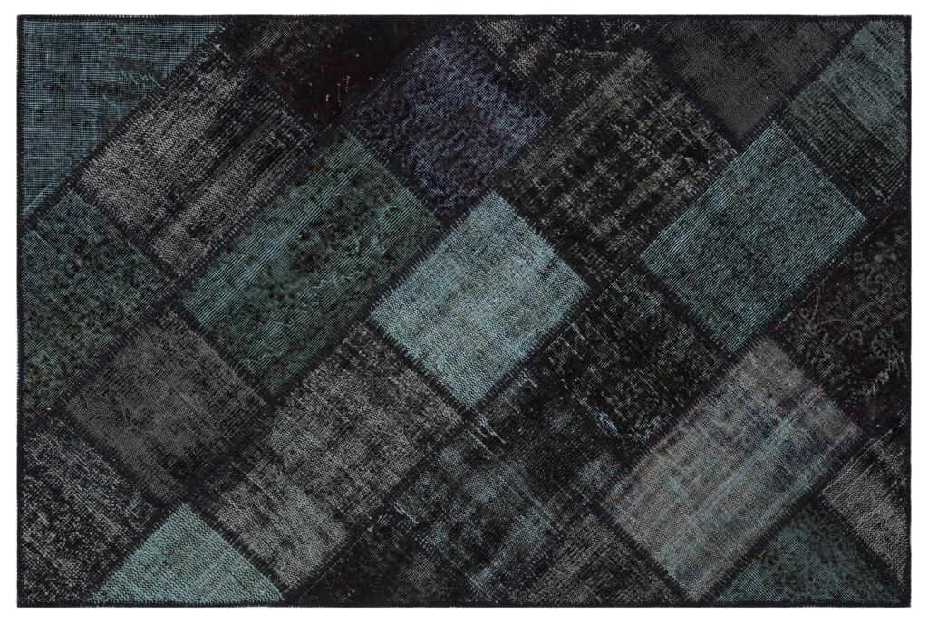 Apex patchwork unique black 31118 120 x 180 cm