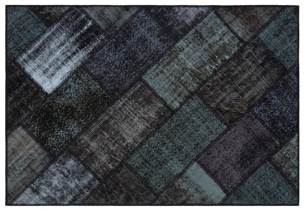 Apex patchwork unique black 31147 120 x 180 cm