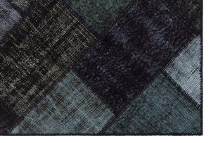 Apex patchwork unique black 31178 120 x 180 cm