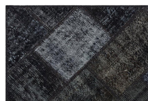 Apex Patchwork Unique Siyah 31179 120 x 180 cm