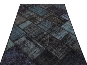 Apex Patchwork Unique Siyah 31218 120 x 180 cm