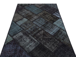 Apex patchwork unique black 31218 120 x 180 cm