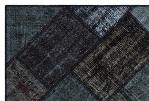 Apex Patchwork Unique Siyah 31218 120 x 180 cm