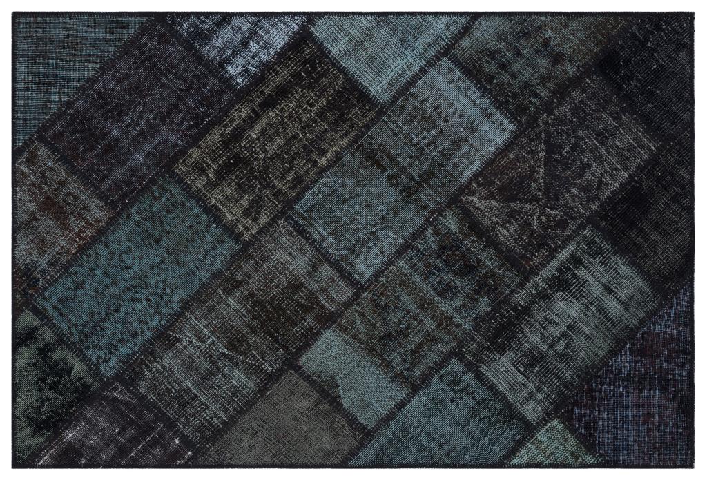 Apex patchwork unique black 31218 120 x 180 cm