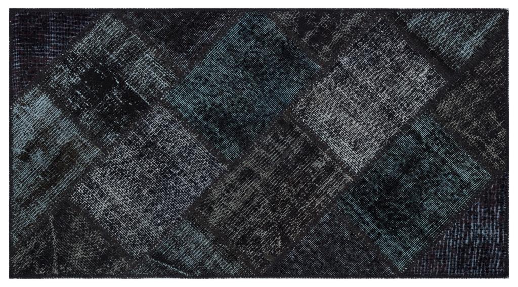 Apex patchwork unique black 31367 80 x 150 cm