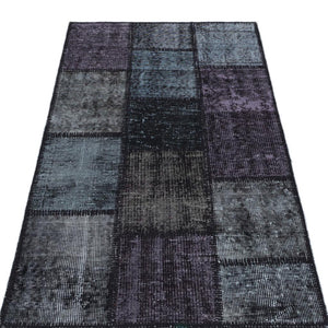 Apex patchwork unique black 31394 80 x 150 cm