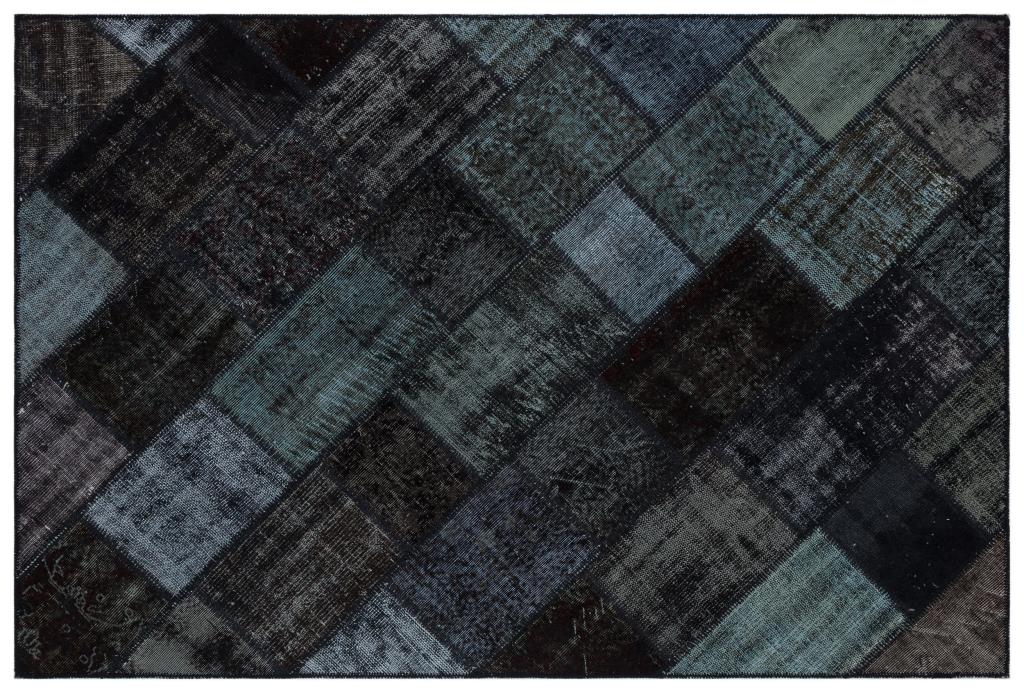 Apex patchwork unique black 33272 156 x 232 cm