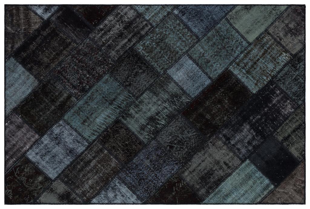 Apex patchwork unique black 33272 156 x 232 cm
