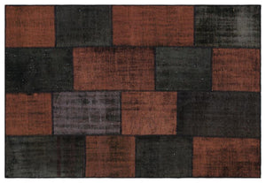 Apex Patchwork Unique Siyah 33873 160 x 230 cm