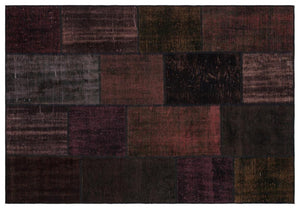 Apex Patchwork Unique Siyah 33884 160 x 230 cm
